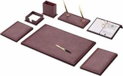 Sümen Takımı 9 Parça Suni Deri Bordo 260