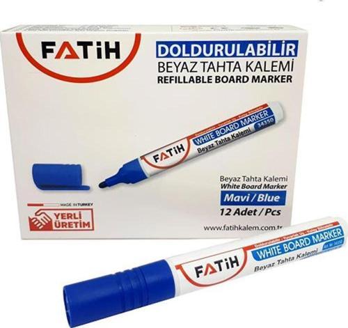 Tahta Kalemi Doldurulabilir Mavi 34350 (12 Li Paket)