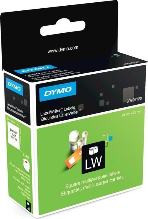 Label Writer Etiket Çok Amaçlı 25x25 MM 750 Adet Çok Amaçlı Etiket