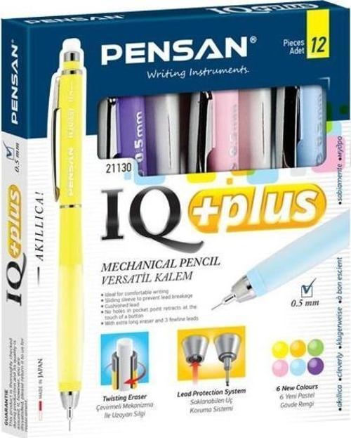 Versatil Kalem IQ 0.7 MM Uçlu Kalem (12 Li Paket)