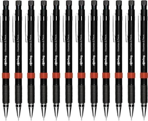 Versatil Kalem Visumax 0.7 MM Siyah Uçlu Kalem (12 Li Paket)