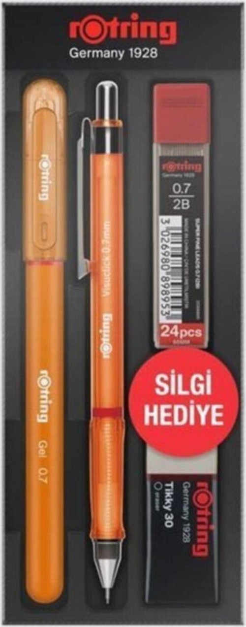 Visuclick + Jel Okul Seti 0.7 mm Turuncu