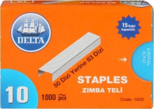 1622 Zımba Teli 1000 Li No:10 Beyaz (10 Kutu)