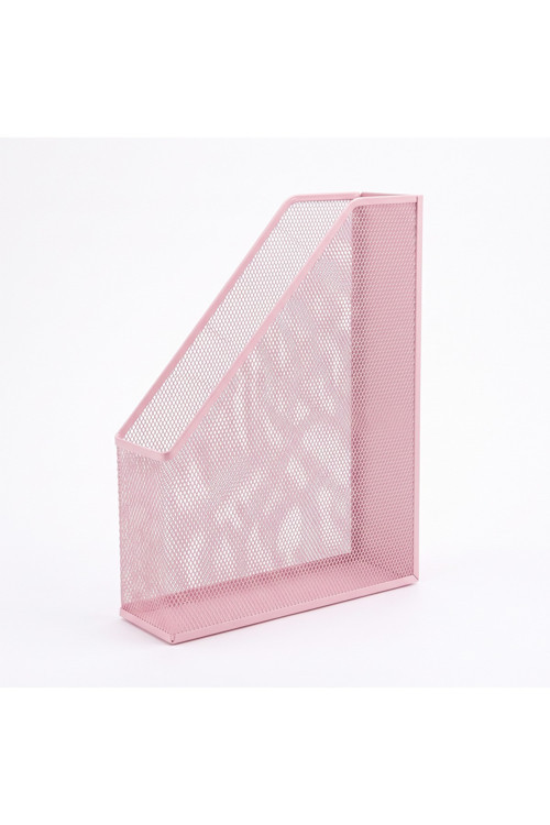 Metal File Magazinlik Pastel Pembe