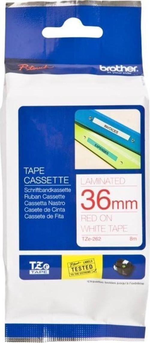 Yazı Makinesi Şeridi 36 MM Beyaz Kırmızı