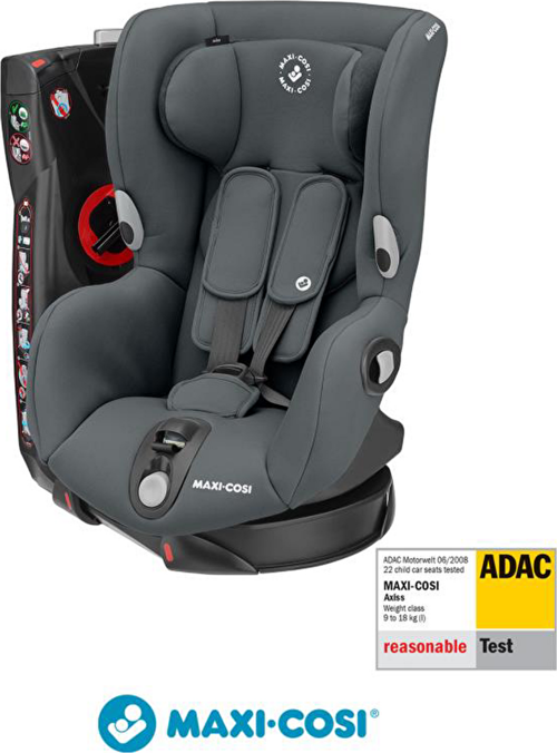 Axiss 9-18 Kg Bebek Oto Koltuğu Authentic Black