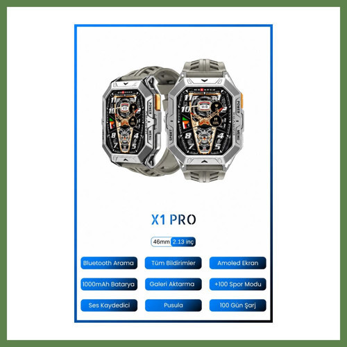 X1 Pro Akıllı Saat HB006