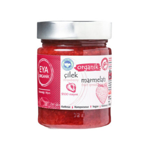 Organik Çilek Marmelatı 320 Gr