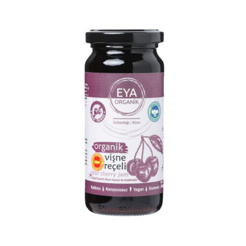 Organik Vişne Reçeli 280 Gr