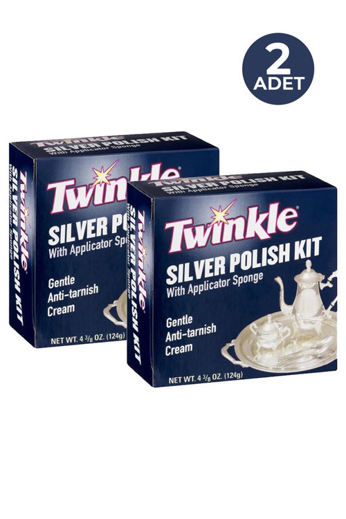 Silver Polish Kit Gümüş Parlatıcı Krem 124GR 2 Adet