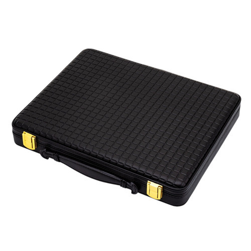 Yeni Seri Deri Humidor El Çantası Puro Kutusu 20's Siyah