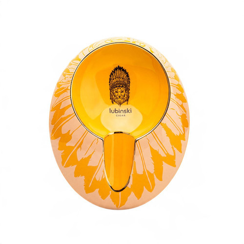 New Design Oval Tekli Seramik Puro Küllüğü Sarı