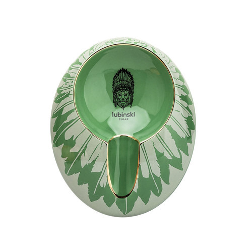 New Design Oval Tekli Seramik Puro Küllüğü Yeşil