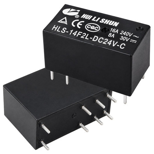 PM-38756 HLS-14F2L-DC24V-C 24V DC 16A 240VAC 8 Pin PCB Güç Rölesi