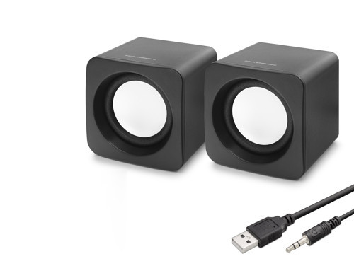 Masaüstü Hoparlör 2.0 Kanal Usb 3.5 Mm Siyah HD6055