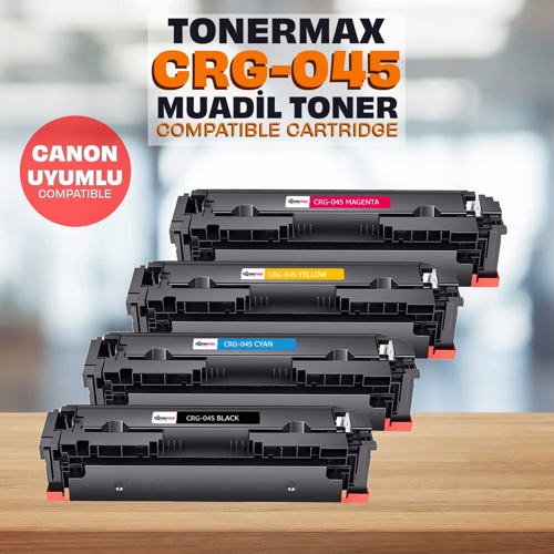Canon i-Sensys MF-636cdwt Muadil Toner Seti / CRG-045
