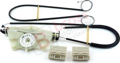 VW Touareg MK1 7L Porsche Cayenne 9PA 955 957 2002-2010 7L0837461 İçin Ön Sol Cam Kriko Tamir Seti