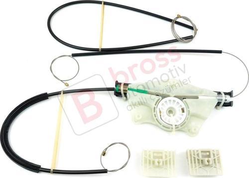 VW Touareg MK1 7L Porsche Cayenne 9PA 955 957 2002-2010 İçin Elektrikli Ön Sağ Cam Kriko Tamir Seti
