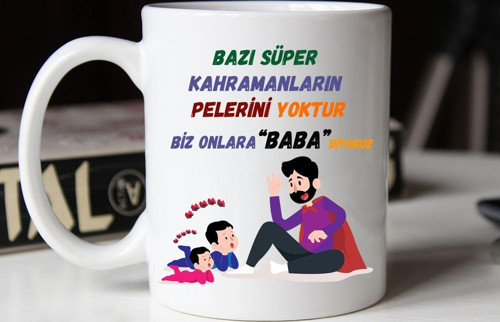 Babaya Doğum Günü Hediyesi Kupa Bardak