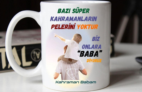 Babaya Doğum Günü Hediyesi Kupa Bardak