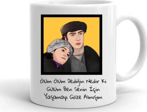 Kurtlar Vadisi "polat&elif" Baskılı Kupa