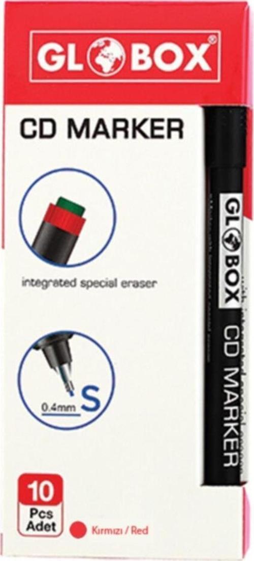 Cd Kalemi Permanent S Seri Kırmızı (10 Lu Paket)