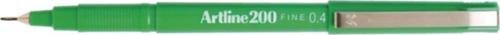 Ek-200 Fineliner İnce Uçlu Keçeli Kalem 0.4 Mm Yeşil (12 Li Kutu)