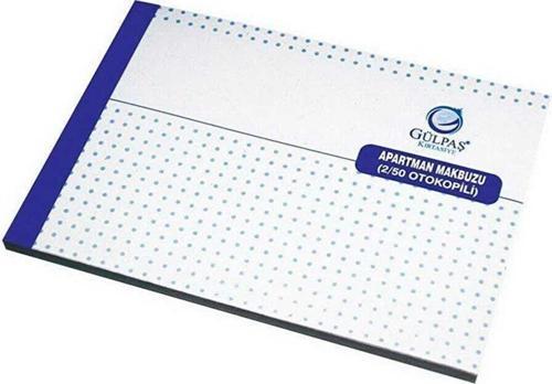 Apartman Makbuzu Otocopyli 50 Yaprak 14x20 Cm (12 Li Paket)