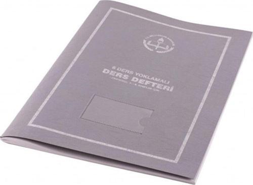 Ders Defteri Yoklamalı Ders Defteri 6 Ders Plastik Kapak 25x35 Cm