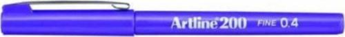 Fineliner 0.4 MM Mor (12 Li Paket)