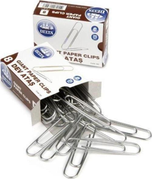 Ataş Dev NO:8 75 MM Büyük Ataş (1 Paket 5 Kutu)