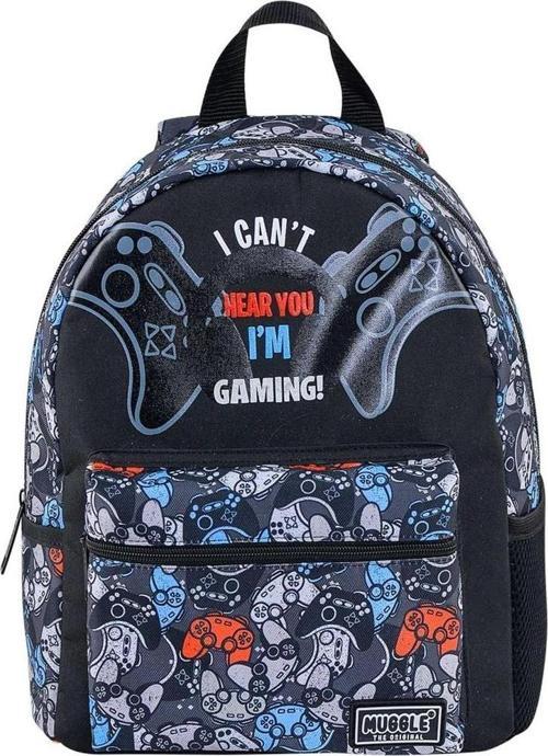 Anaokulu Çantası Game Over Siyah Anaokulu Sırt Çantası