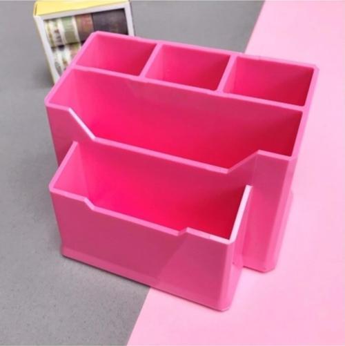 Masa Üstü Organizer Kalemlik Pastel Pembe Klm 201