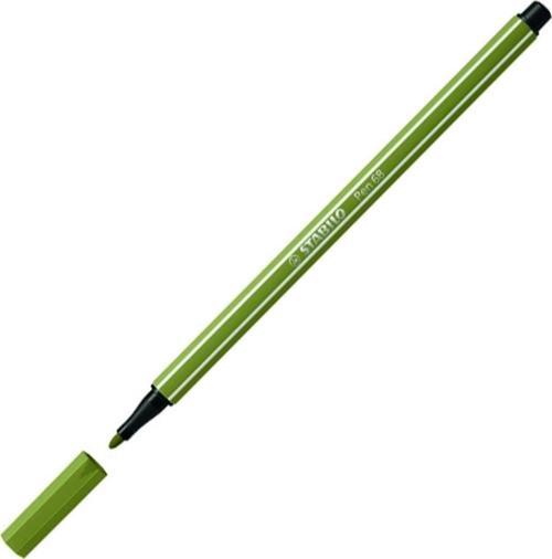 Keçe Uçlu Boya Kalemi 1 Mm Bataklık Yeşili Keçeli Kalem (10 Lu Paket)