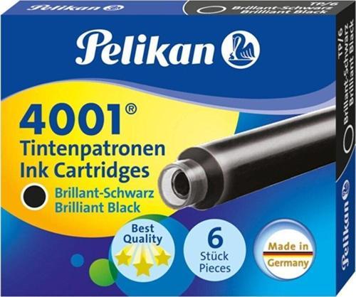 Dolma Kalem Kartuşu Küçük Royal Siyah 6 Lı (10 Paket)