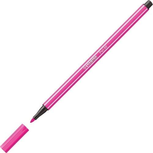 Keçe Uçlu Boya Kalemi 1 MM Pembe 68/56 (10 Lu Paket)