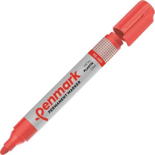 Permanent Marker Yuvarlak Uçlu Kırmızı Koli Kalemi (12 Li Paket)
