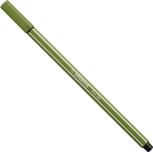 Keçe Uçlu Boya Kalemi Yosun Yeşili 68/35 (10 Lu Paket)
