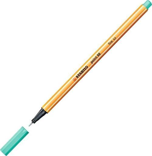 Keçe Uçlu İnce Kalem 88 Point 0.4 MM Buz Yeşili 88/13 (10 Lu Paket)