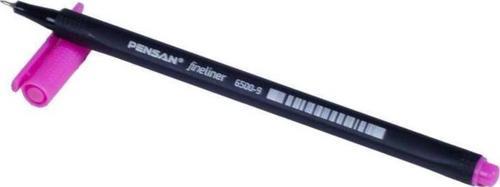 Fineliner Keçe Uç Kalem 0.4 MM Pembe (10 Lu Paket)