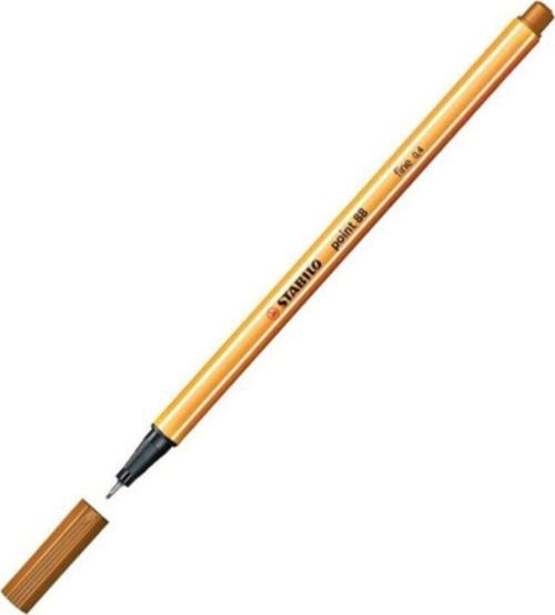 Keçe Uçlu İnce Kalem 88 Point 0.4 MM Haki 88/89 (10 Lu Paket)