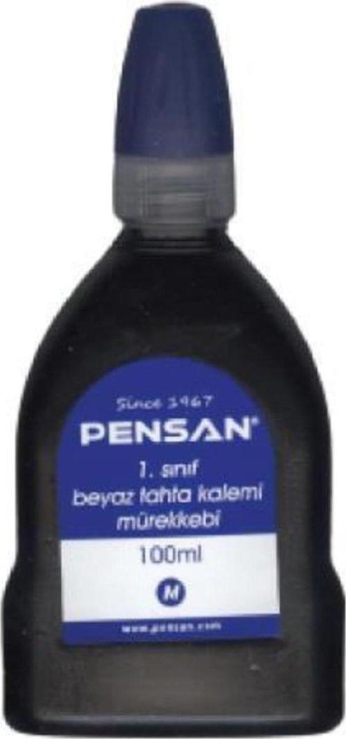 Tahta Kalemi Mürekkebi Mavi 100 ml Tahta Kalem Mürekkebi