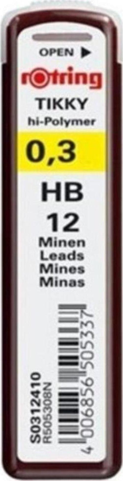 S0312410 Min Hi-polymer Hb 0.3 Mm Versatil Kalem Ucu (10 Tüp)
