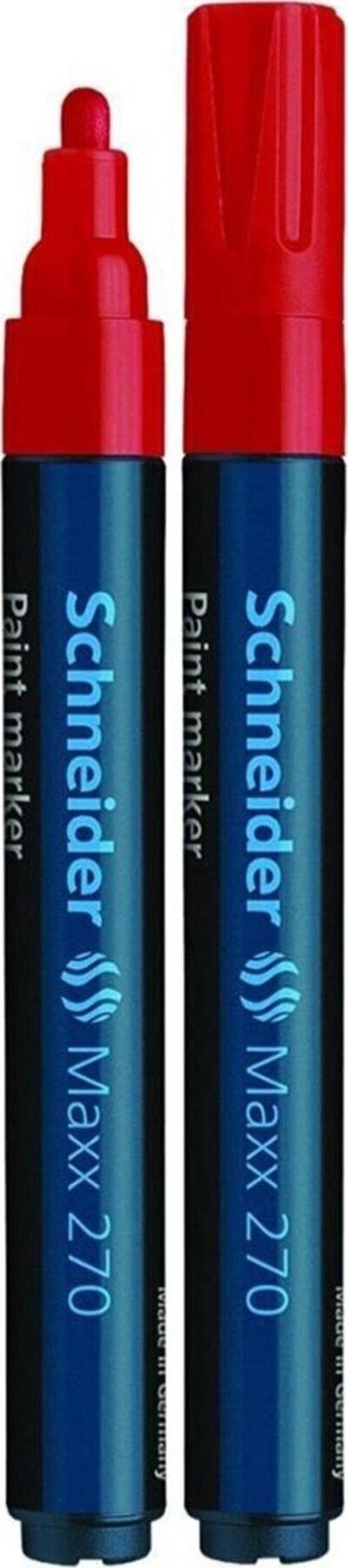 Permanent Markör Boya Kalemi Maxx 1-3 Mm Kırmızı (10 Lu Paket)