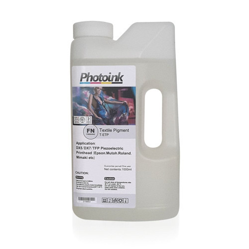 Epson Piezo TFP DX5 DX7 Uyumlu Finishing Tekstil Solüsyonu 1 Litre T-ETP