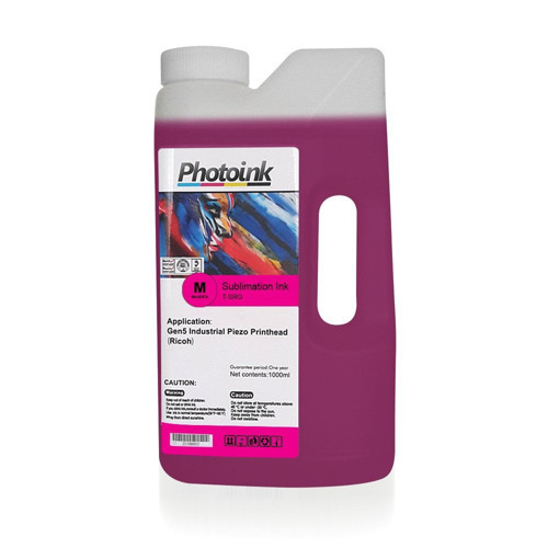 Ricoh Piezo Kafa Uyumlu Kırmızı Süblimasyon Mürekkebi 1 Litre T-SRG