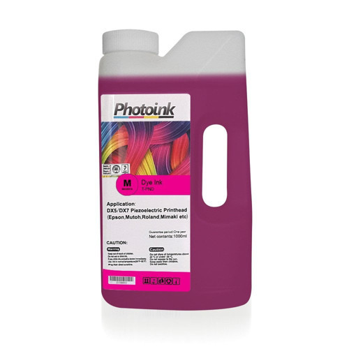 Epson DX5 DX7 5113 Uyumlu Kırmızı Dye Plotter Mürekkebi 1 Litre T-PND