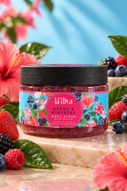 Body Scrub Berry & Hibiscus 250 Ml