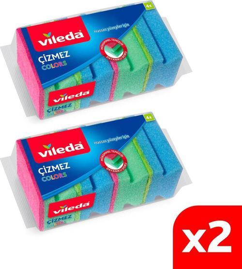 4'lü Çizmez Colors Sünger 2 Paket