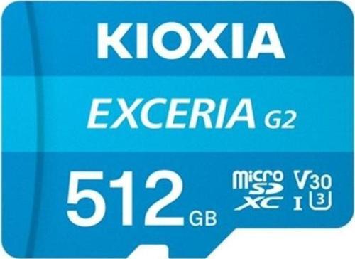 KIOXIA 512GB G2 MICRO SDXC U1 V30 4K 100/50